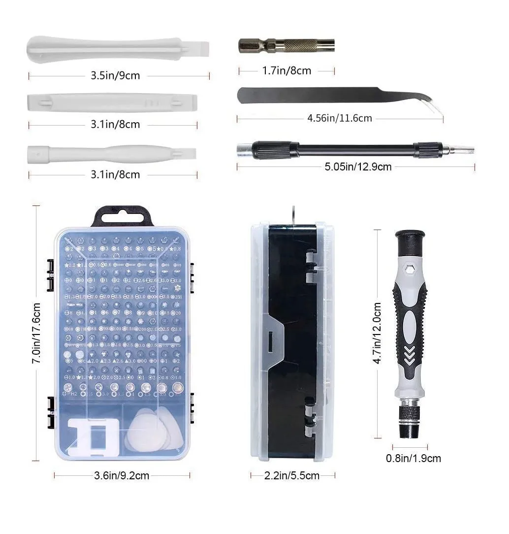 Foto 4 pulgar | Kit de Desarmadores y Herramientas de Precisión Lab.G 115 en 1