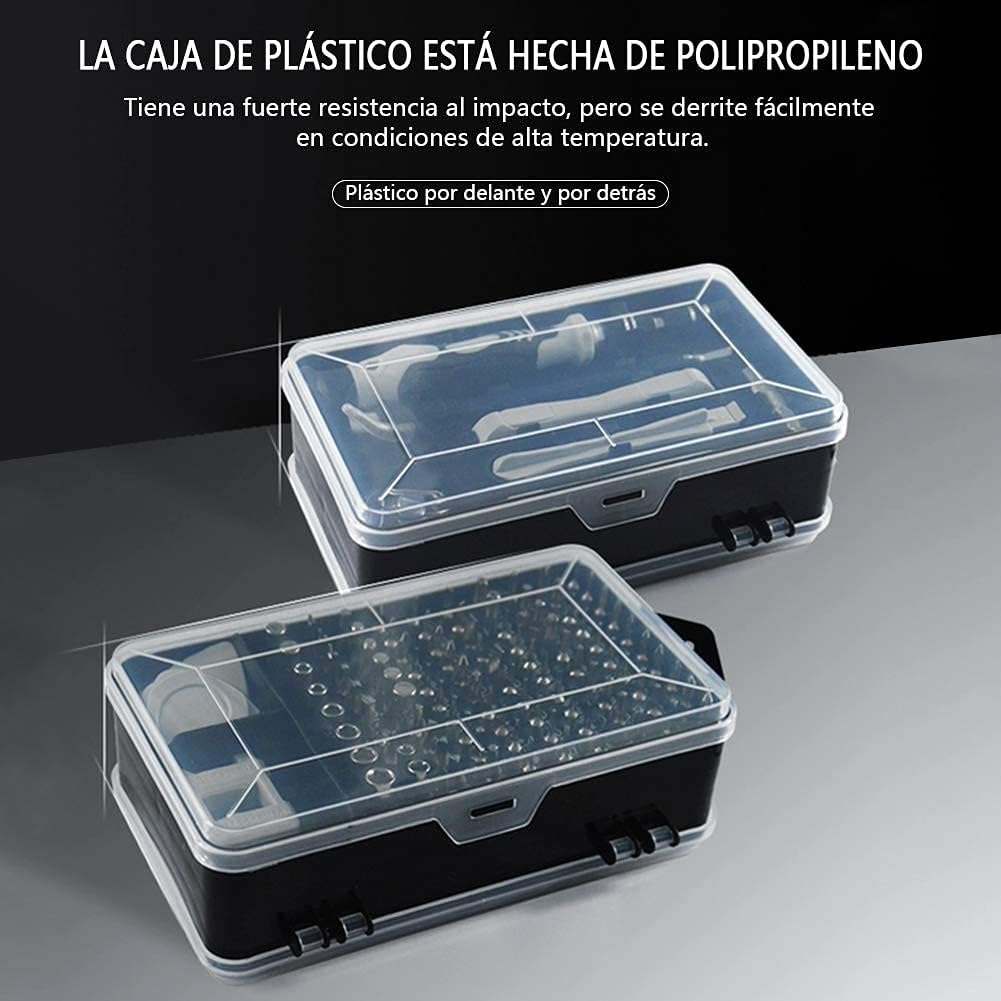 Foto 4 | Kit 135 En 1 Destornilladores Lab.g Herramienta Reparo Precision Gris