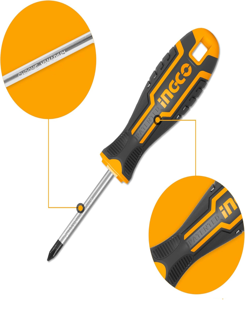 Foto 5 pulgar | Set De 6 Desarmadores Magnéticos + Termo Güish Gratis