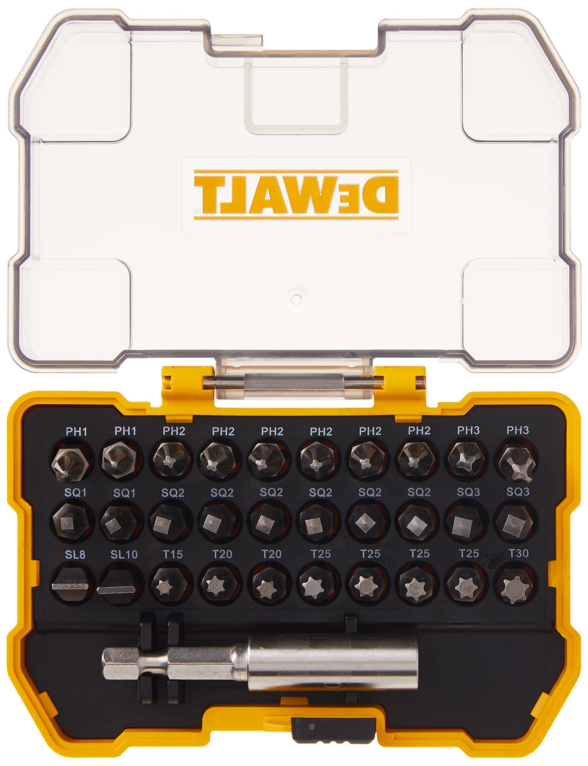 Foto 5 pulgar | Juego De Destornilladores Dewalt Dwax100, 31 Piezas Con Soporte Magnético - Venta Internacional.