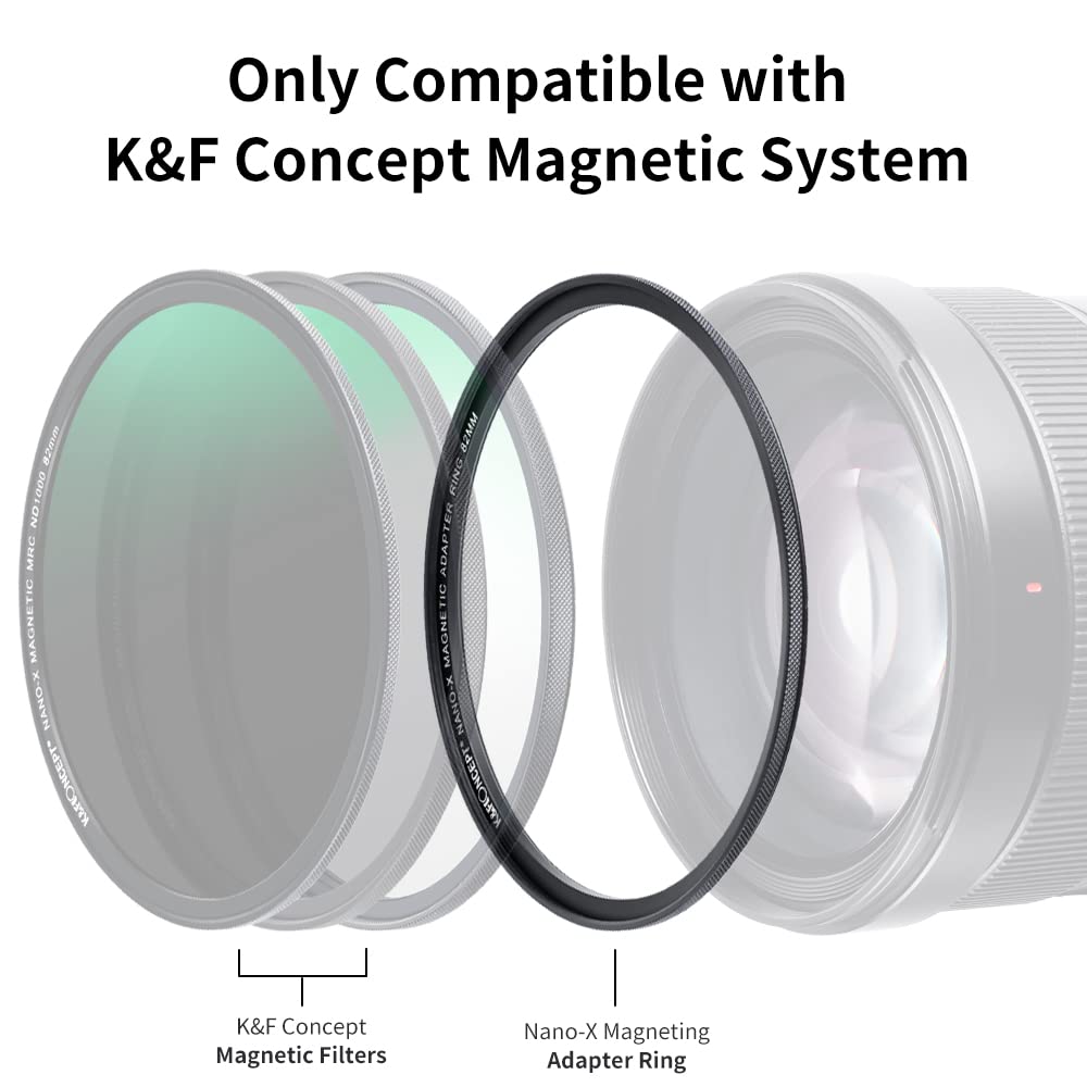 Foto 4 pulgar | Anillo Adaptador K&f Concept Magnetic System 49 Mm - Venta Internacional.