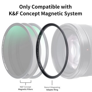 Foto 3 | Anillo Adaptador K&f Concept Magnetic System 49 Mm - Venta Internacional.