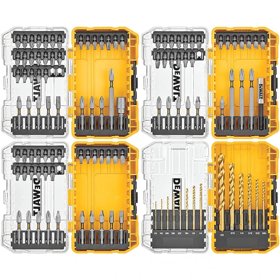 Foto 2 pulgar | Juego De Brocas Para Destornilladores Dewalt Tough Grip, 110 Unidades - Venta Internacional.