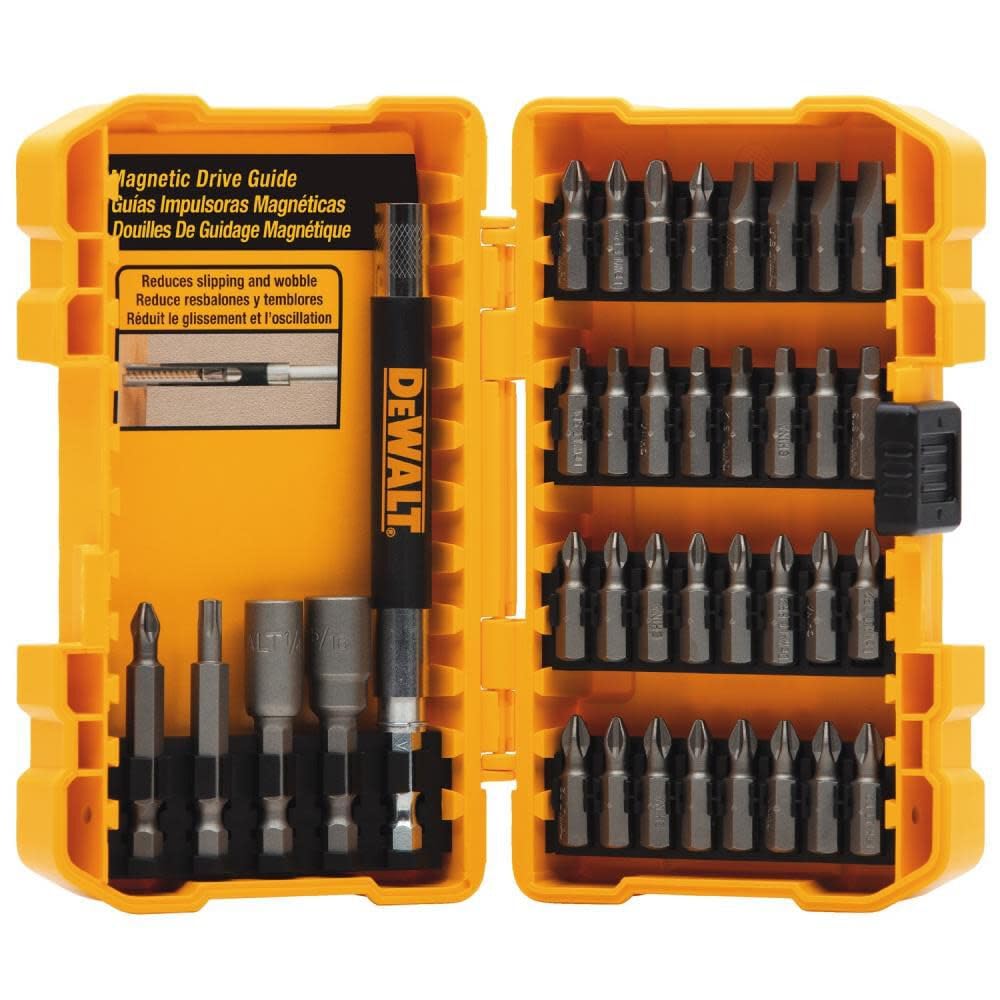 Foto 3 pulgar | Juego De Destornilladores Dewalt Dw2176 De 37 Piezas Con Puntas De Acero Endurecido - Venta Internacional.
