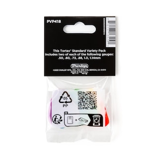 Foto 2 | Pick Variety Pack Jim Dunlop Tortex Standard, Paquete De 12 - Venta Internacional.