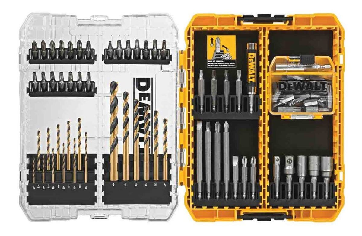 Foto 2 pulgar | Juego De 80 Accesorios Brocas Y Puntas Para Taladro Dewalt