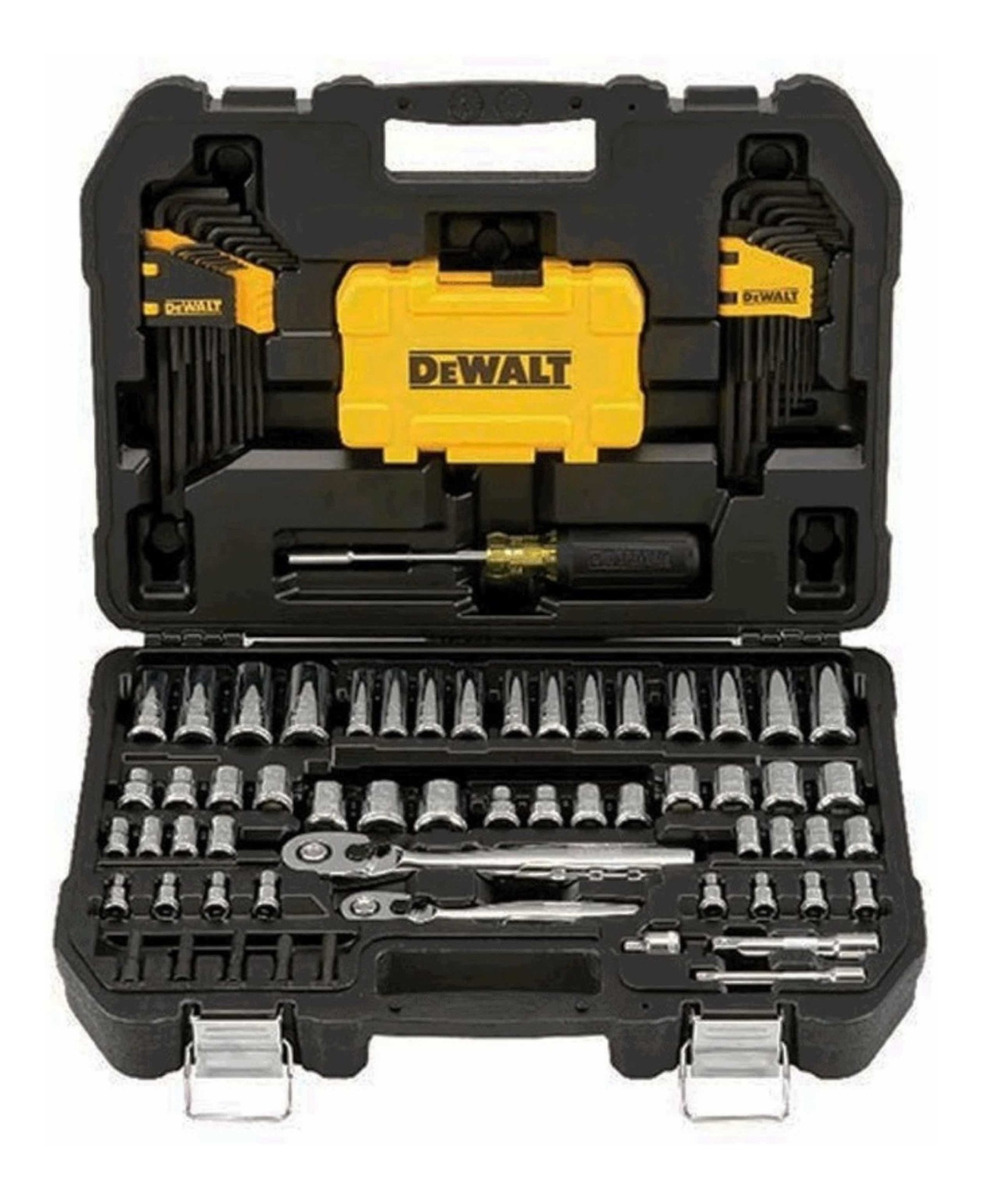 Foto 3 pulgar | Juego De Herramientas Mecánicas Dewalt Dwmt73801 108 Piezas