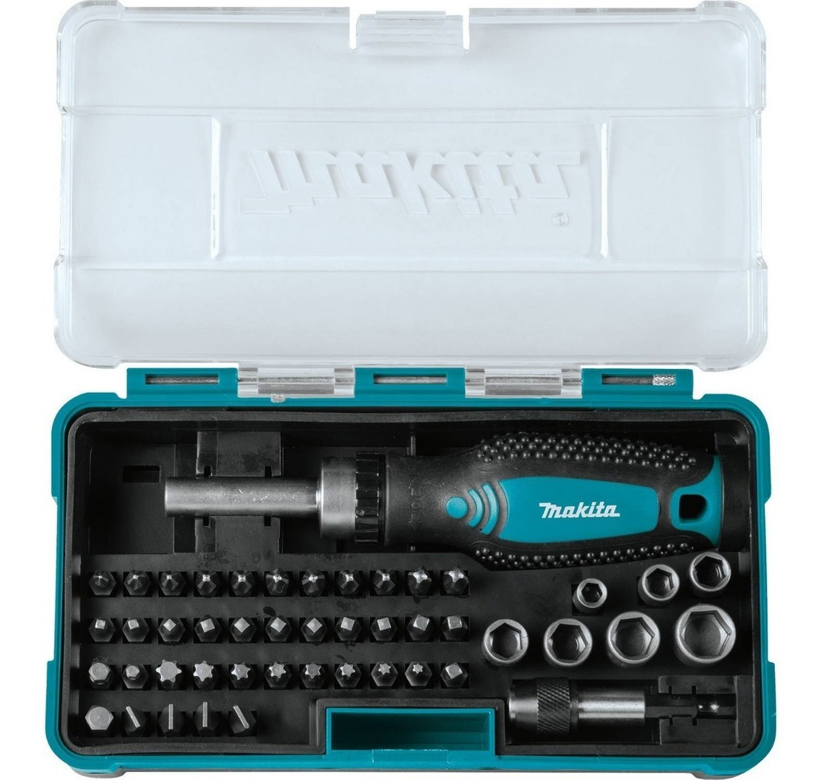 Juego De Puntas Y Matraca 47pz Estuche B-50289 Makita