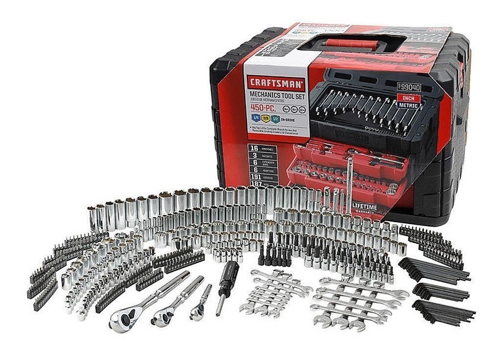 Craftsman Juego De Herramientas Mecanicas De 450 Piezas