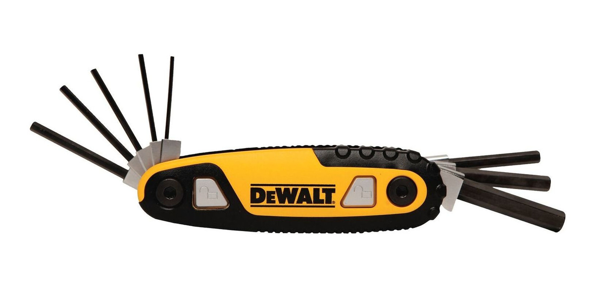 Llaves Hexagonales Sae 8pzs Dewalt Dwht70262m