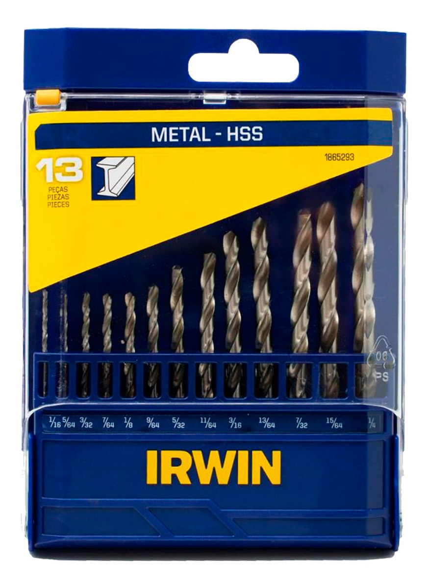 Juego De Brocas Para Metal 13 Piezas Irwin