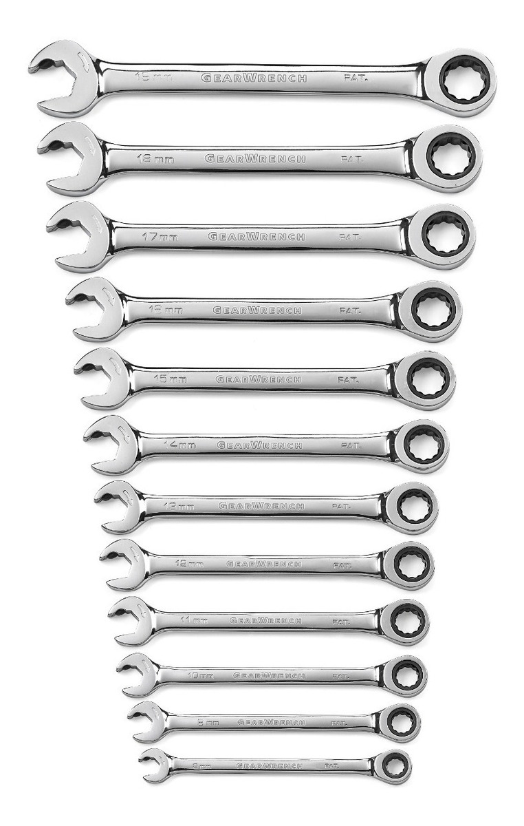 Foto 3 pulgar | Juego De 12 Llaves De Doble Matraca Gearwrench