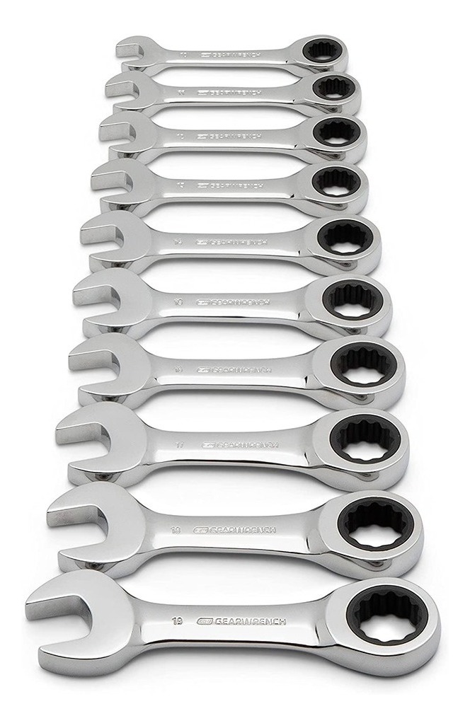 Foto 2 pulgar | Juego De Llaves Combinadas Stubby Gearwrench 9520d 10 Pz