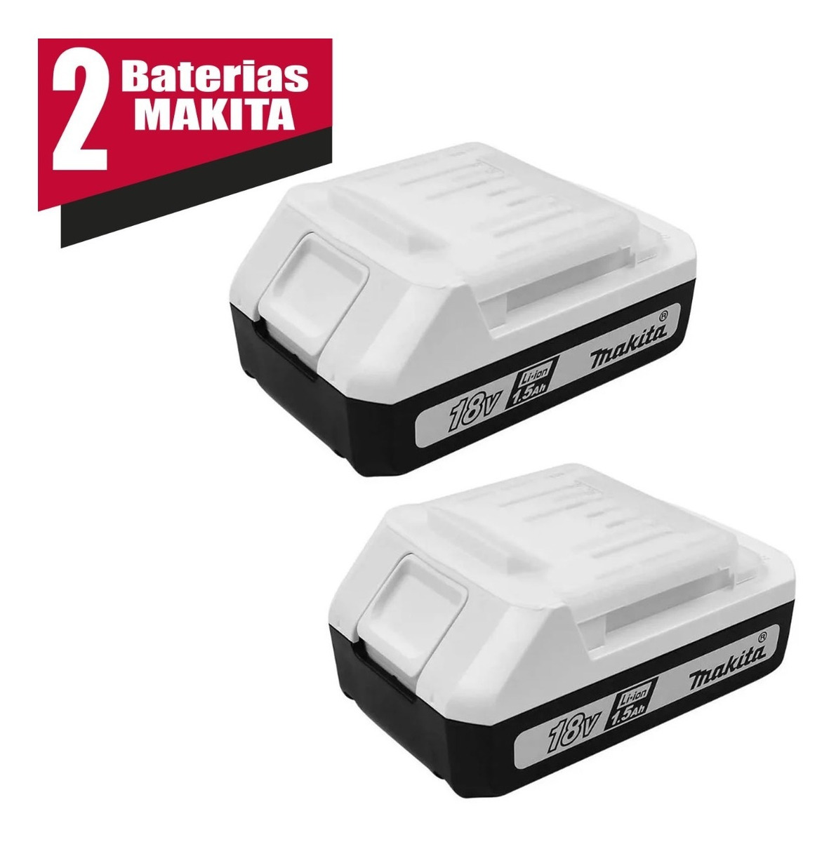 Foto 2 | Rotomartillo Atornillador Makita 18v 2 Baterias+juego Puntas