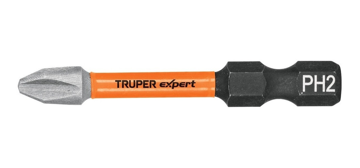 Foto 2 pulgar | Juego 5 Puntas Impacto Phillips Ph2 X 2truper Expert 100820