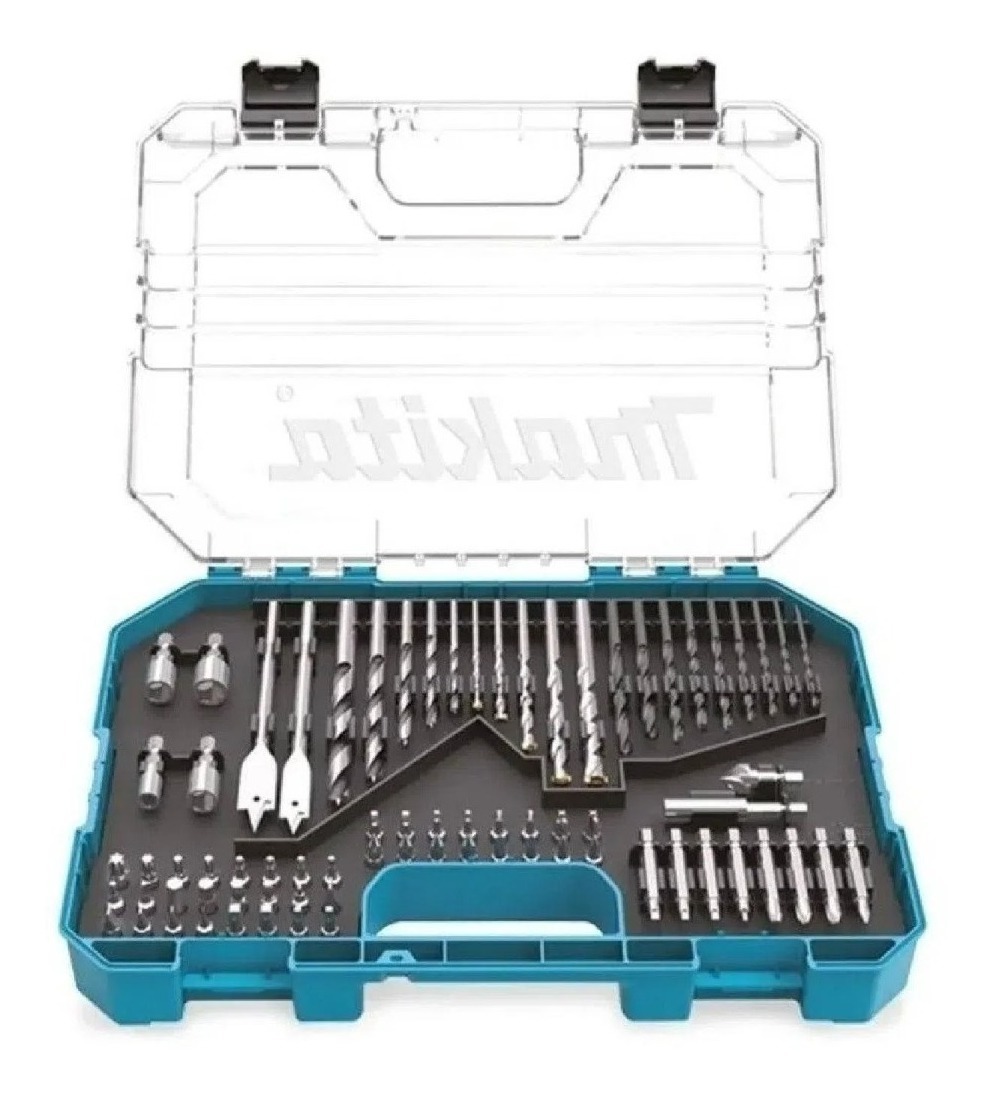 Juego De Brocas Puntas Makita 75 Piezas E-06943 Estuche Kit