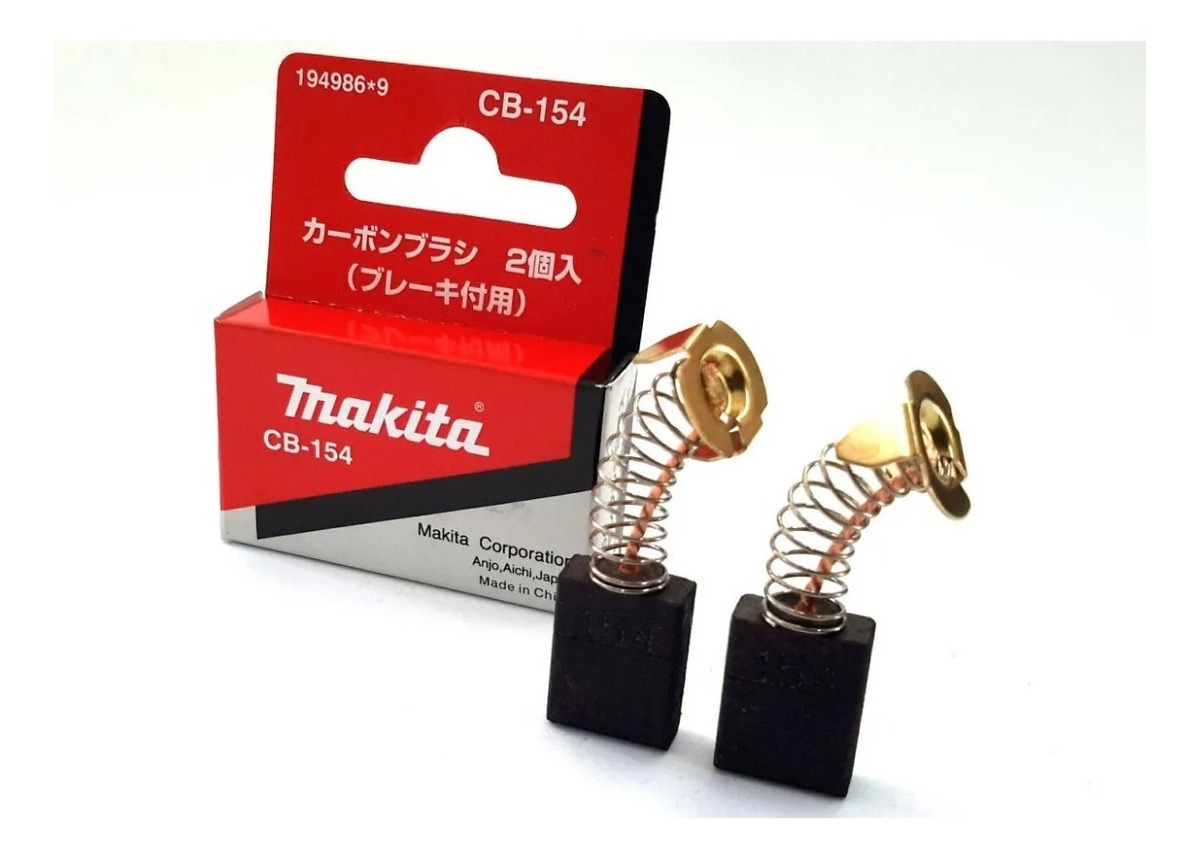 Juego De Carbones Makita Cb-154 Para Sierra.lijadora 1949869