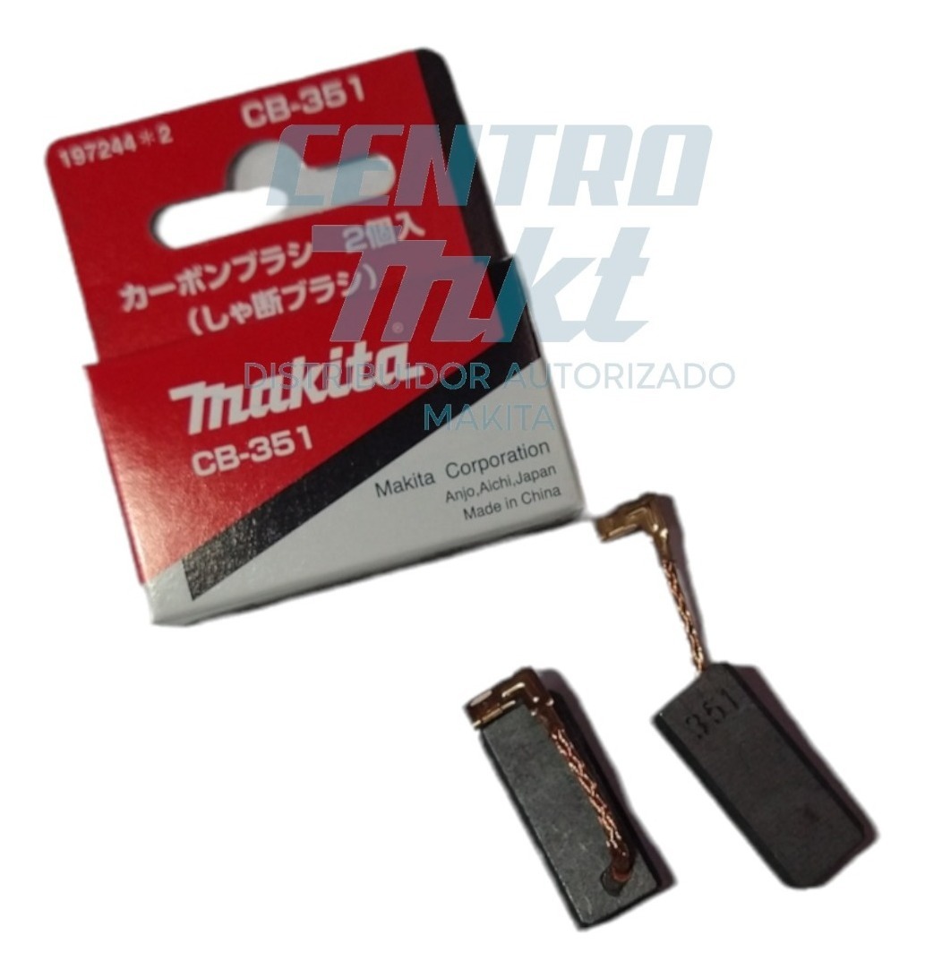 Makita 197244-2 Cb-351 Juego De Escobillas De Carbon