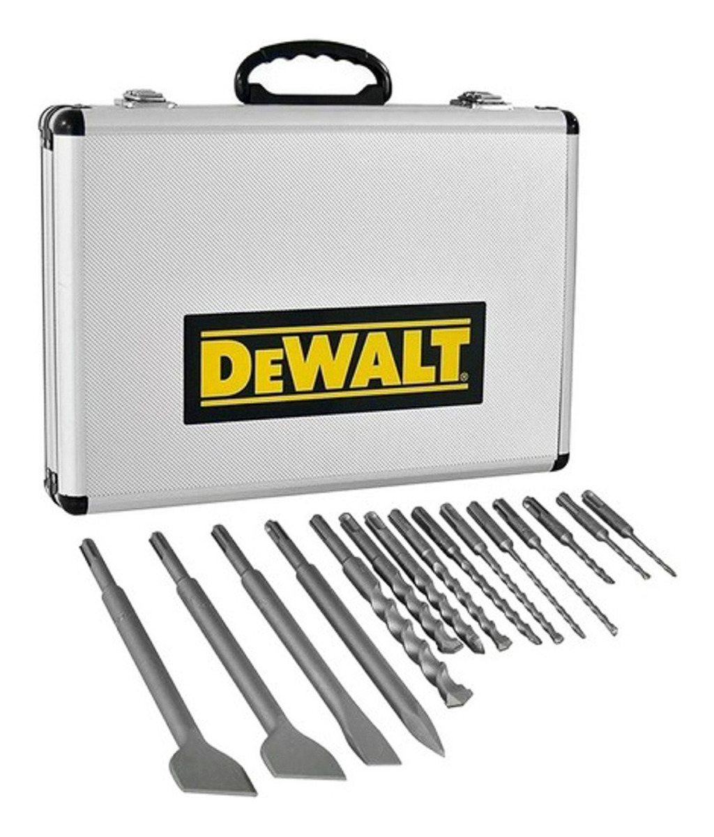 Juego De Brocas Y Cinceles Sds-plus Maleta Pl Dewalt Dwa0870