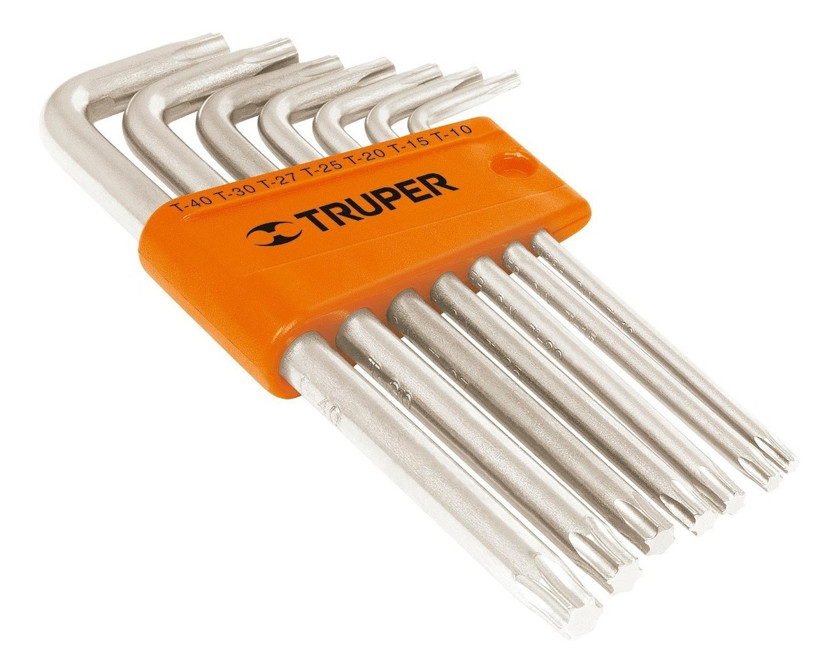 Foto 2 pulgar | Llaves Torx Extralargas 7 Pz Truper 15553