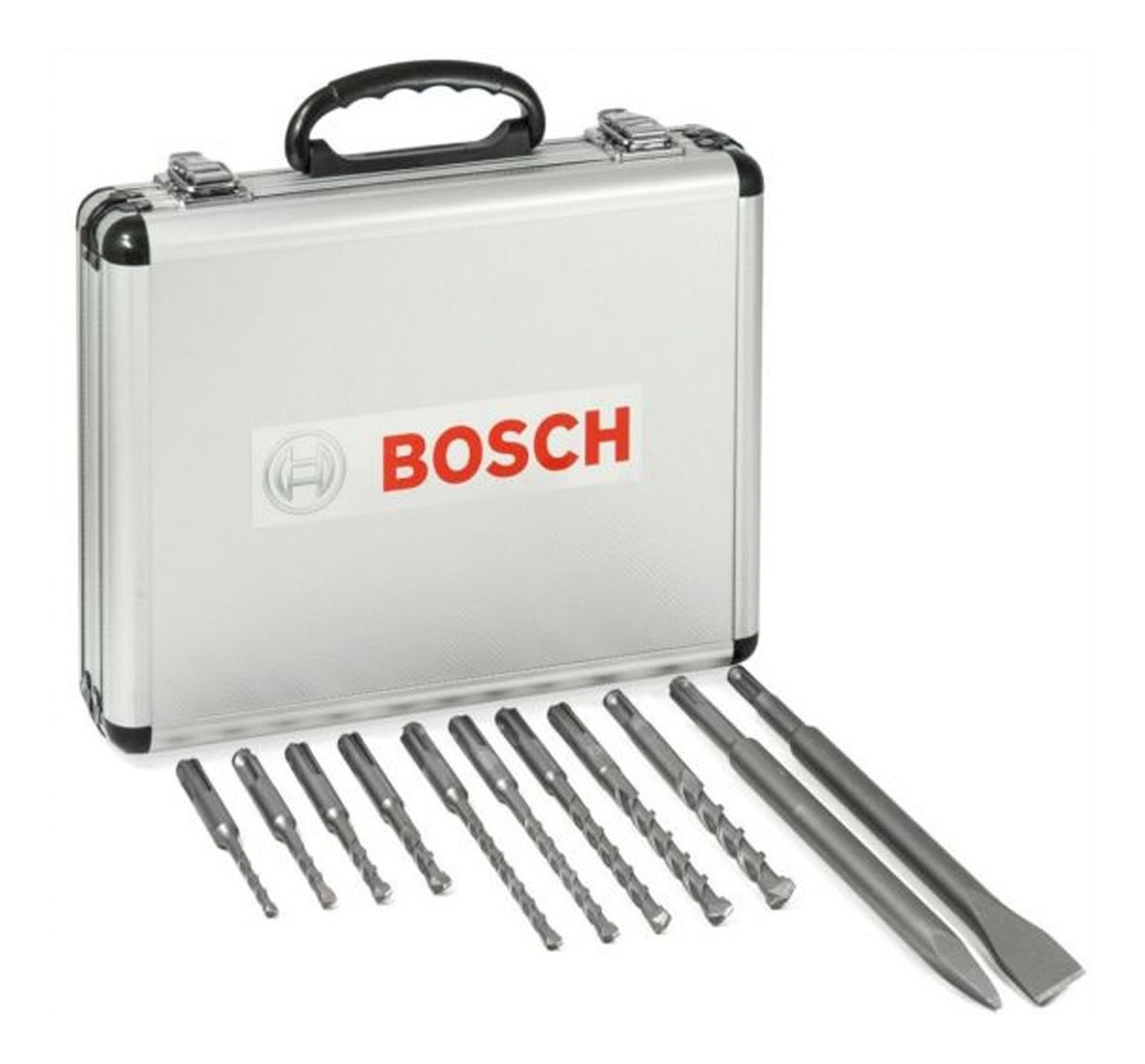 Foto 1 | Juego Kit Brocas Y Cinceles Mixto Sds Plus + Maletin Bosch