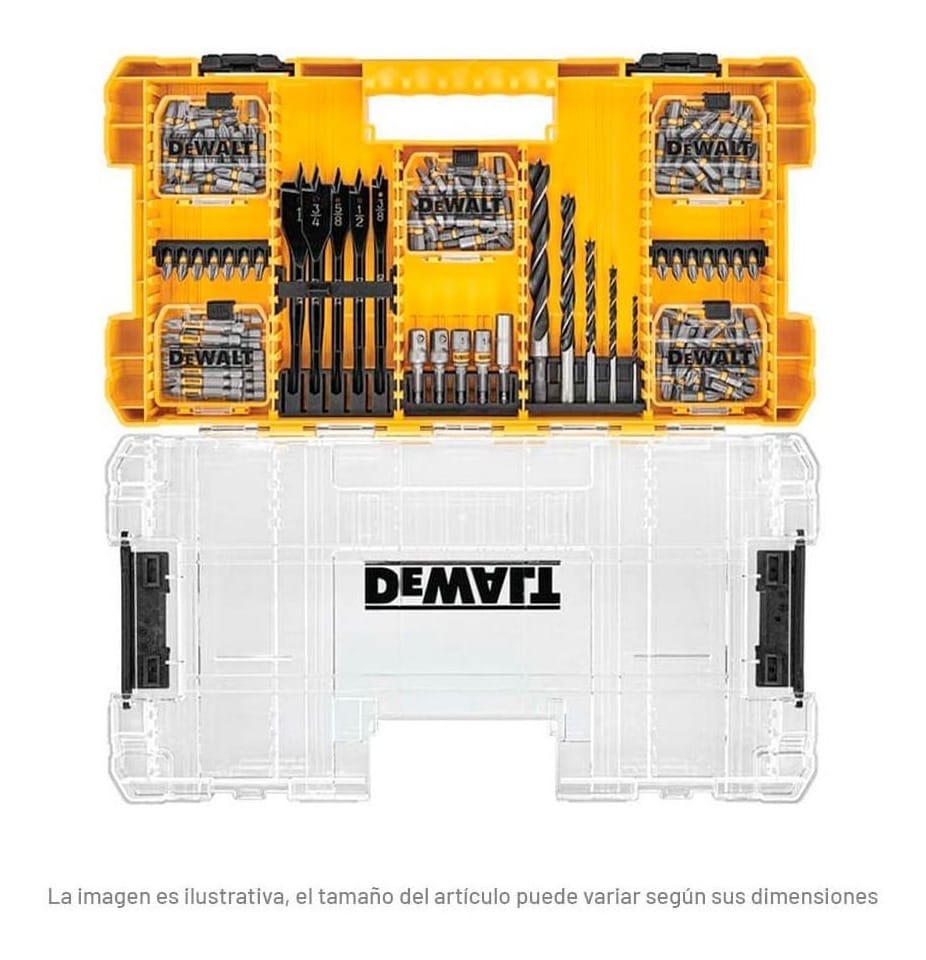 Juego De Brocas Y Puntas Pz Dwamf Dewalt Coppel Com