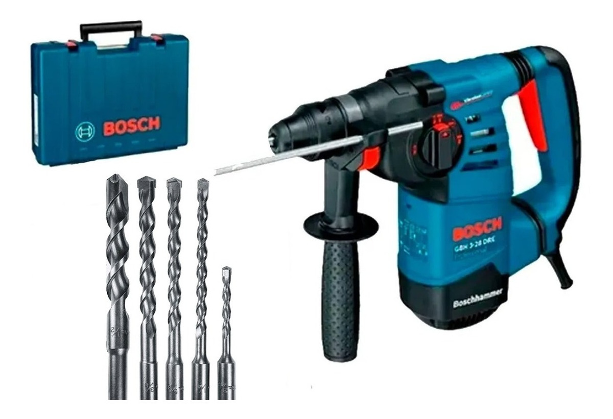 Rotomartillo Bosch Sds Plus Gbh 3-28 Aleman + Jgo De Brocas