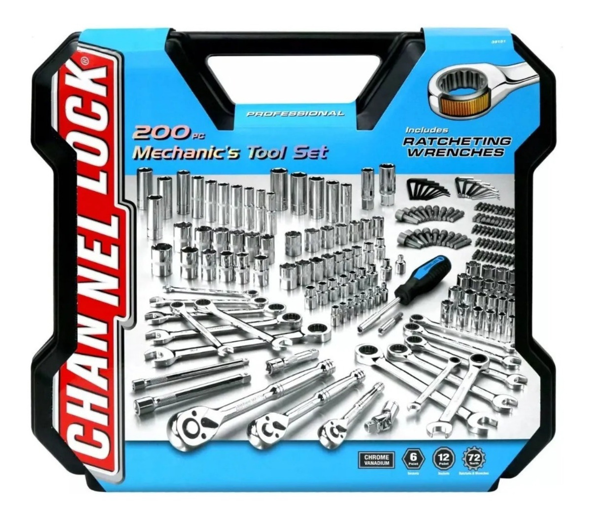 Juego de Herramientas Channellock 39151 Autocle 200 Piezas