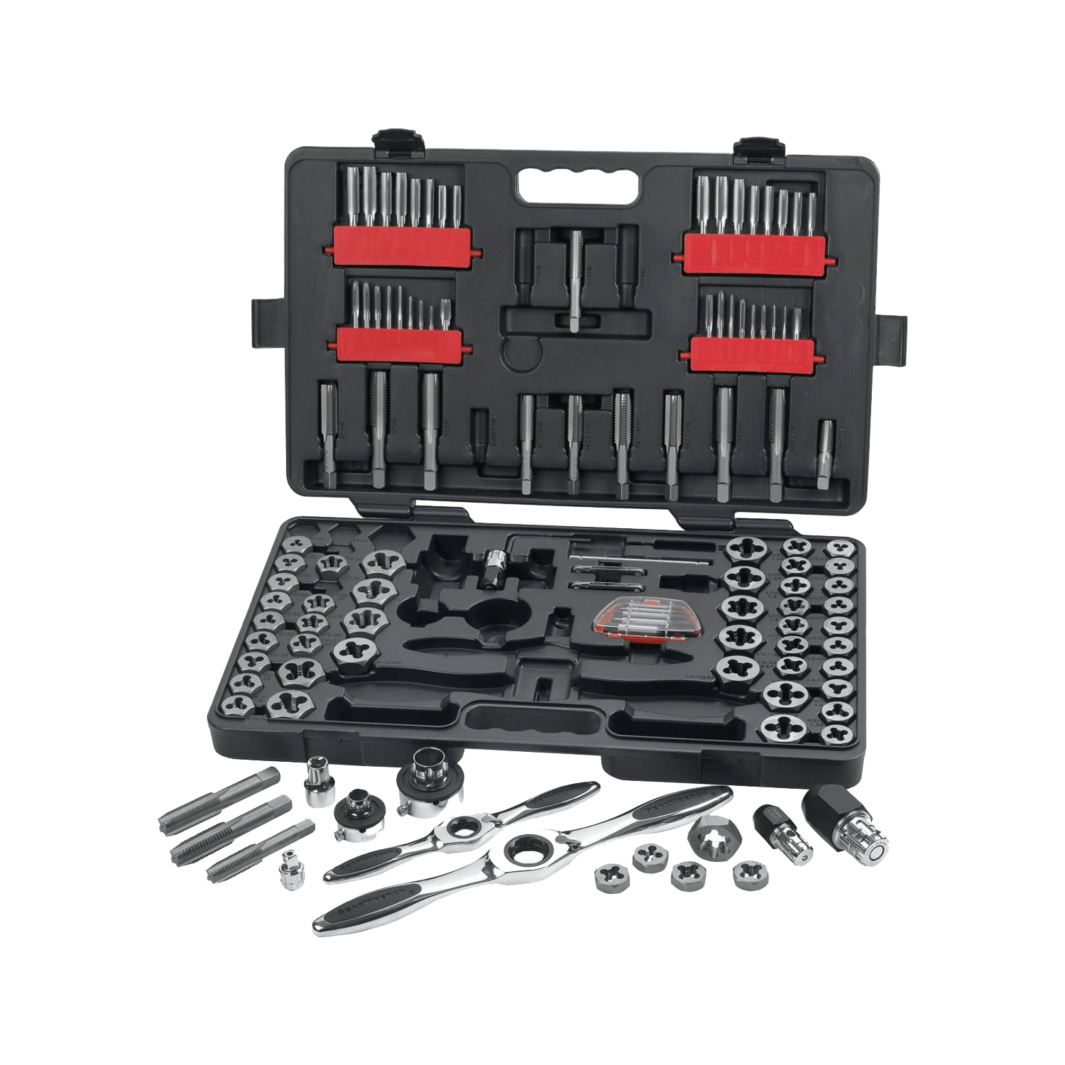 Juego de Machuelos y Tarrajas Gearwrench 82812 114 Piezas