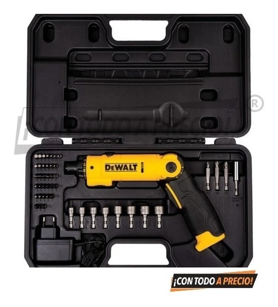 Foto 3 pulgar | Atornillador Inalámbrico 8v + Estuche y puntas Dewalt Dcf008