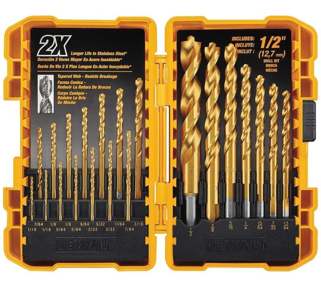 Juego de Brocas DeWalt Dw1361 21 Piezas