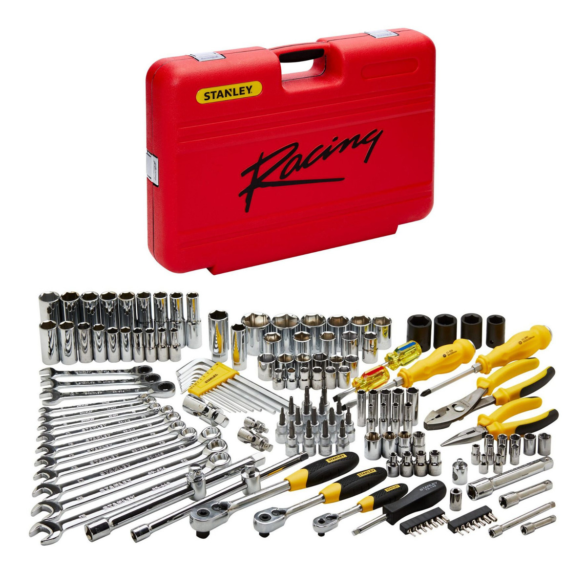 Juego de Herramientas Mecánicas Racing Stanley R99-150la 150  Piezas