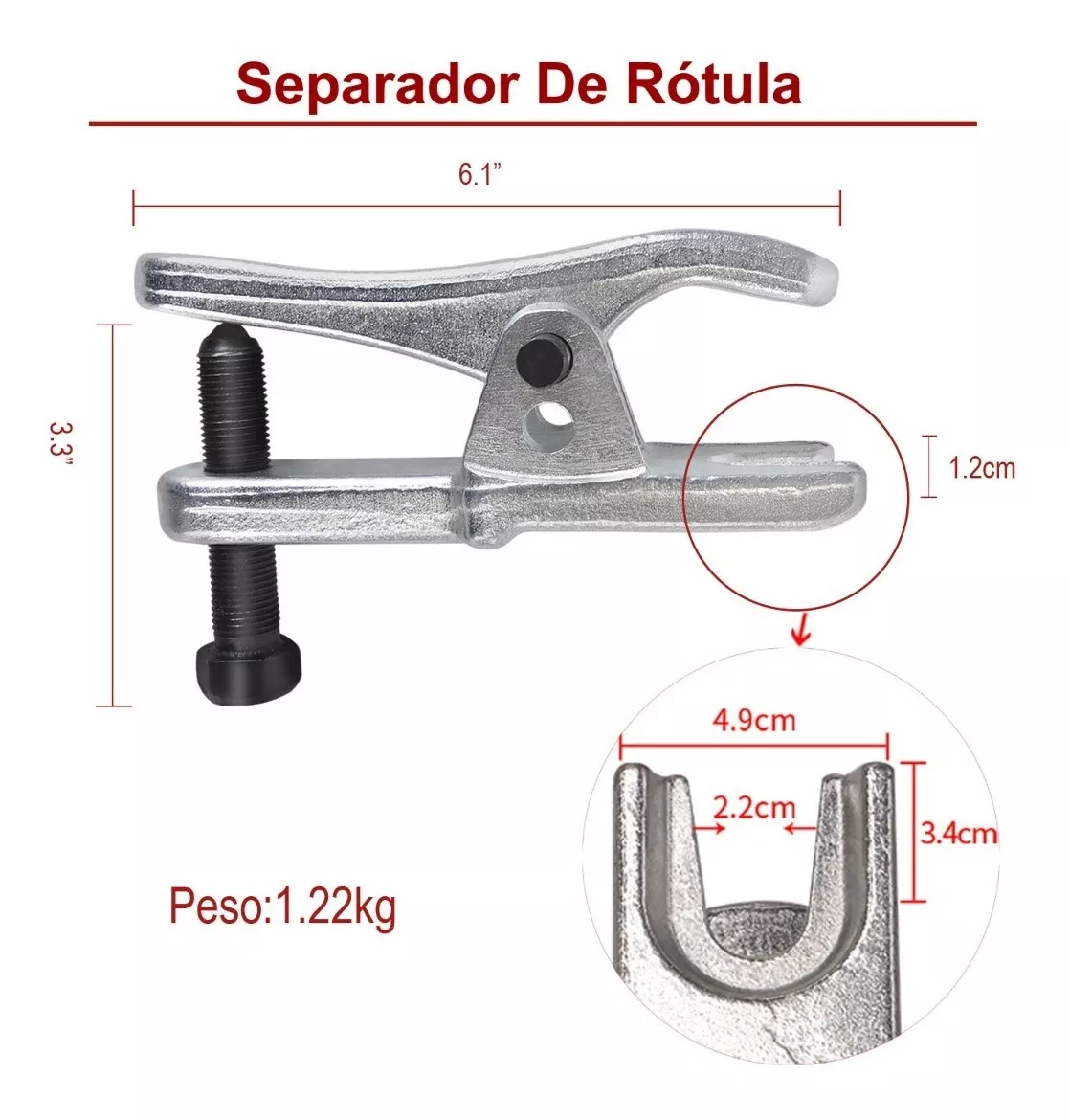 Foto 3 | Juego De Extractores Para Suspensión Extractor Para Rotulas