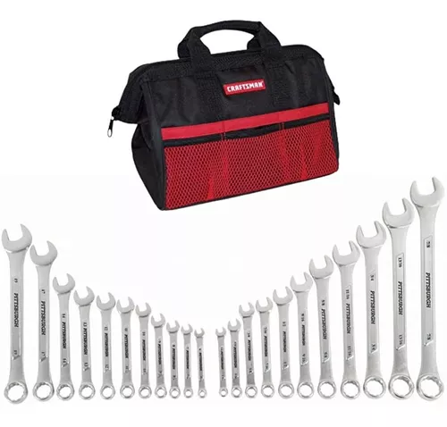 Llaves Pittsburgh 22 Piezas + Bolsa Craftsman Xtreme Craf12-122