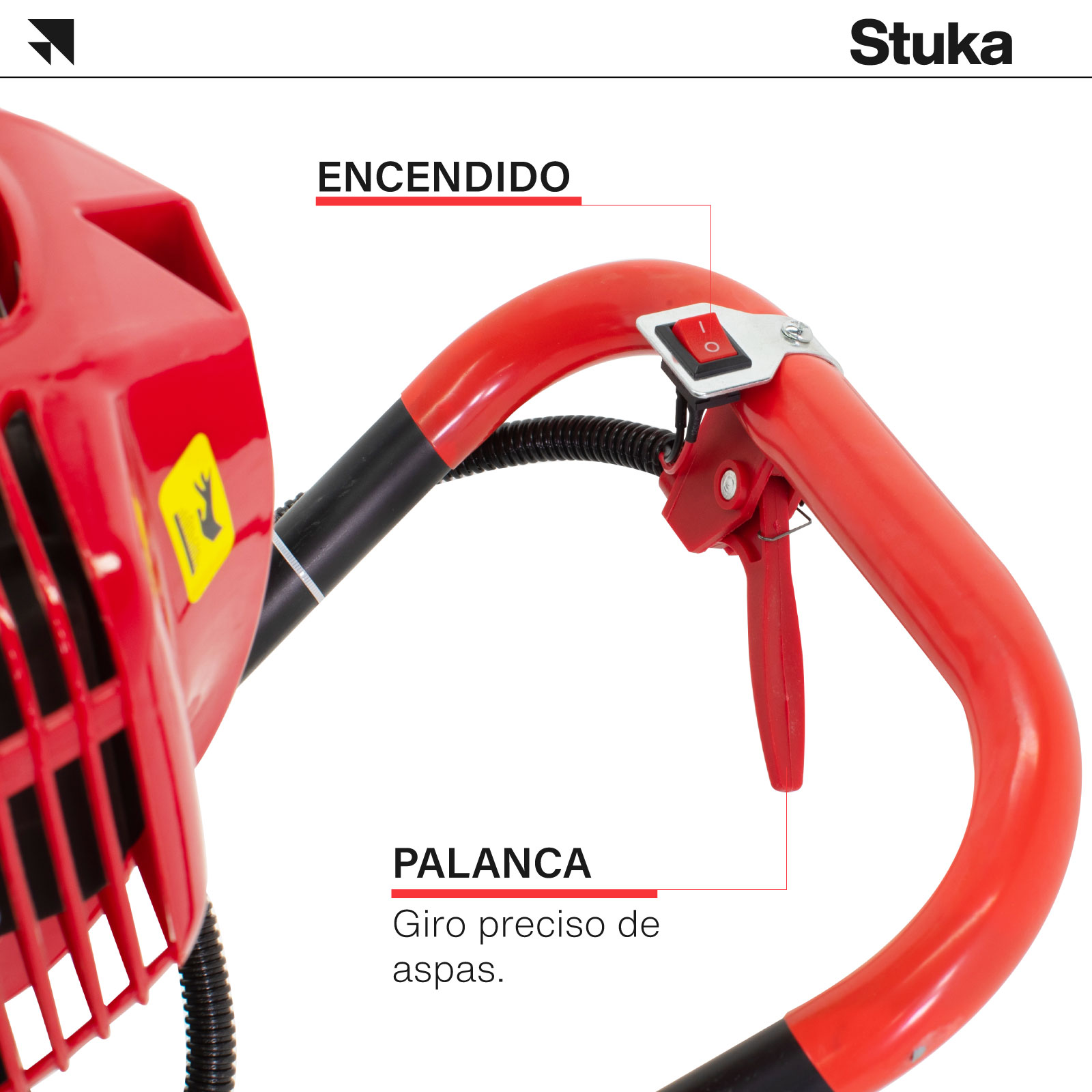 Foto 6 | Hoyadora de Gasolina Stuka STHM1506 color Rojo y Negro Mototaladro 3 HP C/ 3 Brocas