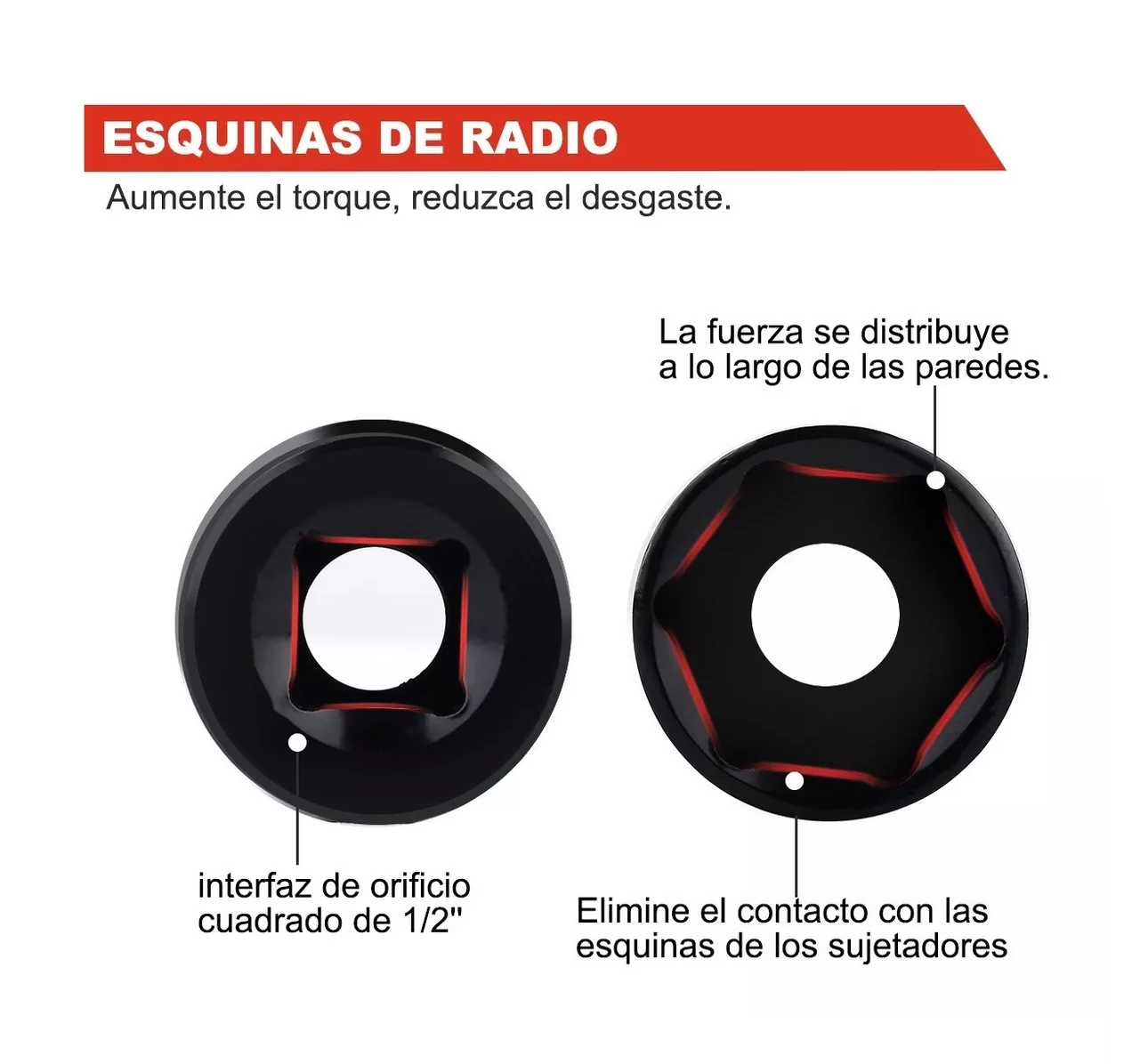 Foto 4 | Juego de Dados Alto Impacto de Aire GOXAWEE 35 Piezas 1/2