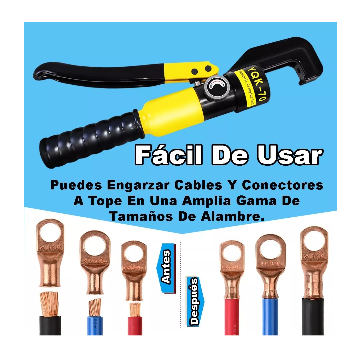 Foto 4 pulgar | Pinza Hidráulica Belug con Accesorios