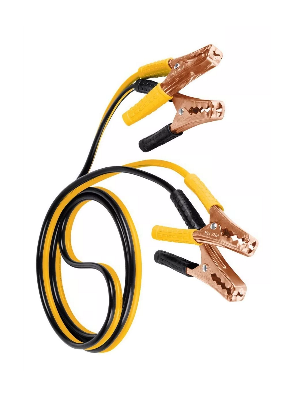 Foto 6 pulgar | Juego De Cables Para Pasar Corriente Cal 10 2.5 Mt 125 Amp Amarillo/negro