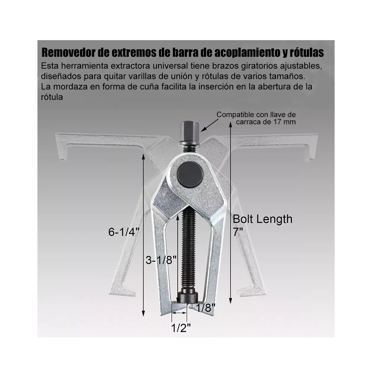 Foto 5 pulgar | Herramienta Multiuso Para Extraer Junta Esférica Rojo/plata