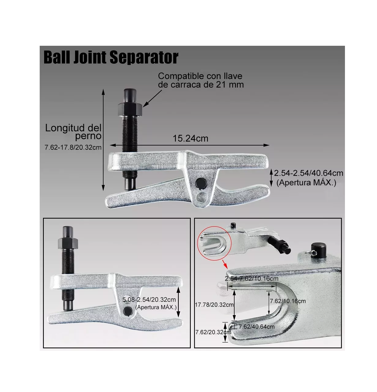 Foto 4 pulgar | Herramienta Multiuso para Extraer Junta Esférica Rojo/plata