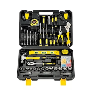 Foto 1 | Juego De Herramientas Mecánicas Desarmadores 108pcs Negro Amarillo