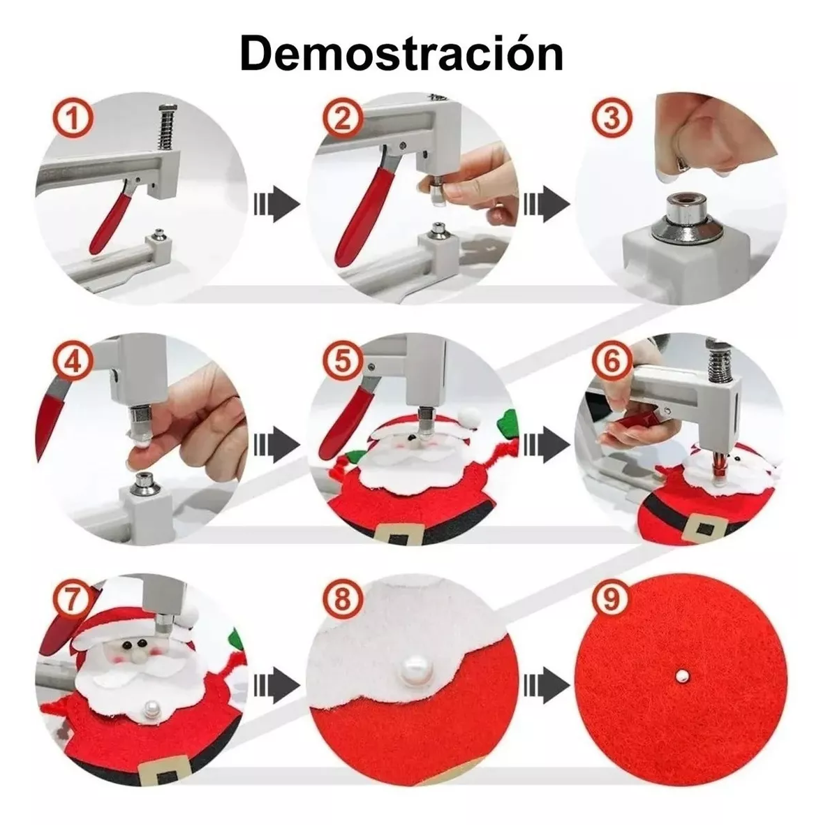 Foto 5 pulgar | Remachadora Maquina De Fijación De Perlas Fijador De Piedras