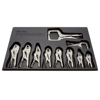 Foto 2 | Juego De Alicates Con Cierre Irwin Vise-grip De 10 Piezas Con Bandeja 1078tray - Venta Internacional.