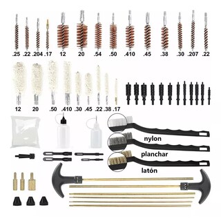Foto 3 | Kit de Limpieza de Pistola Rifle Universal 62 Piezas Eo Safe Imports Esi-17471 Multicolor