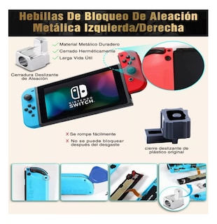 Foto 2 | Herramientas De Reparación Y Repuestos Para Nintendo Switch Colores
