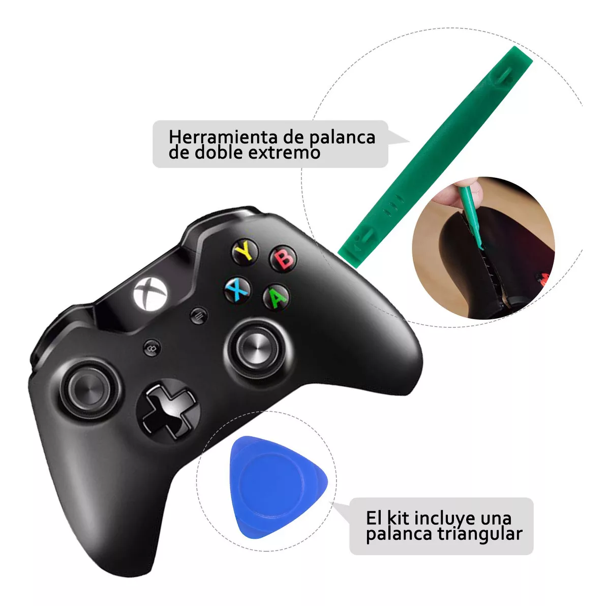 Foto 5 pulgar | Desarmador Joystick Potenciometro Control For Xbox One Colores