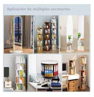Foto 4 | Base Giratoria Para Muebles, 30.5 Cm 2 Pcs, Plata