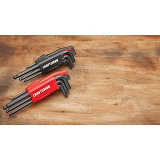 Foto 7 | Juego De Llaves Allen Con Llave Hexagonal Craftsman Cmht26020, 20 Piezas - Venta Internacional.