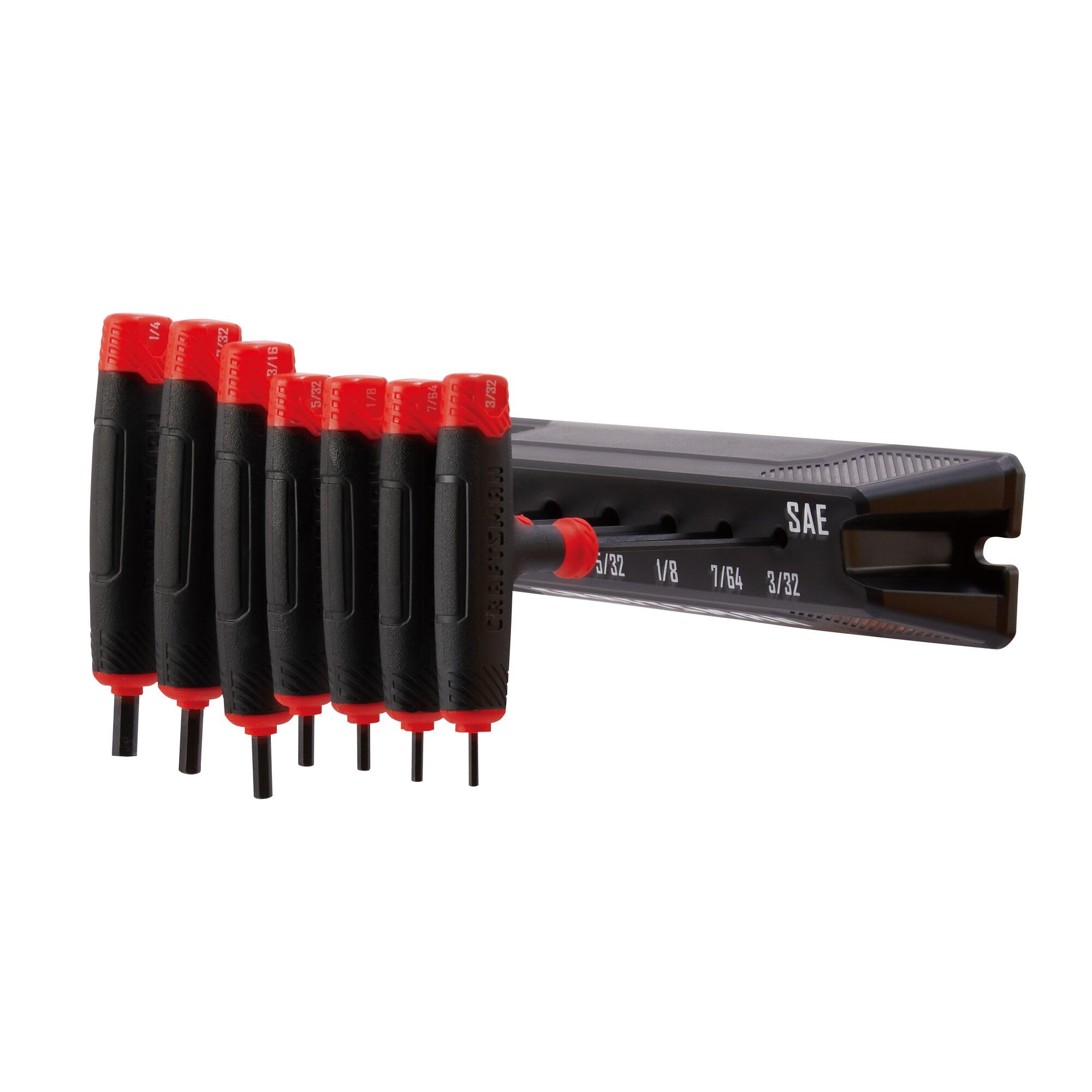 Foto 2 | Juego De Llaves Craftsman Con Mango En T Allen Hex Keys Sae Y Mm, 14 Piezas - Venta Internacional.