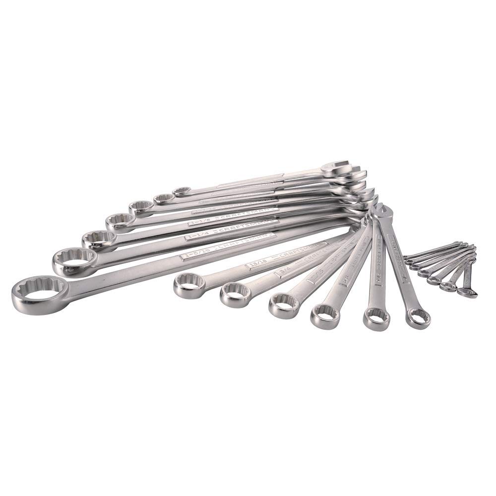 Juego De Llaves Combinadas Craftsman Sae 20 Piezas Cmmt12069 - Venta Internacional.